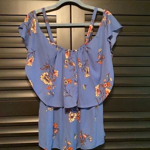 Off Shoulder Floral Top